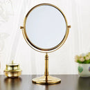 GobekUsa Adjustable Wall Mounted Cosmetic Mirror 1X/3X Magnification 2-Face Bathroom Mirror