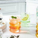 GobekUsa Creative Styling Glass Drinkware - 300ml Capacity | Perfect for Cocktails, Lattes
