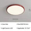 GobekUsa LED Ceiling Light: Nordic Minimalist Design, Remote Control, for Bedroom, Living Room