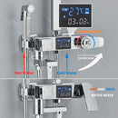 GobekUsa Digital Display Shower Faucet Set with Rain Shower Head