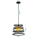 GobekUsa Industrial Black Mini Pendant Light for Dining Room, Bar, and Clothing Store