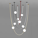 GobekUsa Colorized LED Dimmable Ceiling Chandelier - 2025 Trend Hanging Lamps