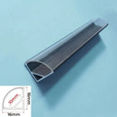 GobekUsa LED Aluminum Profiles Corner Channel with Transparent/Milky Diffuser for Strip Lights