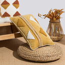GobekUsa Geometric Embroidery Boho Loop Tufte Cotton Canvas Cushion Cover 45x45/30x50cm