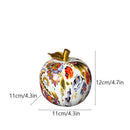 GobekUsa Apple Resin Figure Decorative Ornament for Home Office, Morden Art Craft Decor
