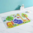 GobekUsa Cartoon Non-Slip Bathroom Mat with Suction Cup for Child Bathtub Eco-Friendly