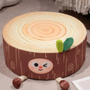 GobekUsa Cartoon Tree Stump Cushion for Bedroom, Sofa & Balcony Decoration