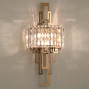 GobekUsa Crystal Wall Lamp: Modern Nordic Indoor Lighting for Living Room, Bedroom, and Staircase