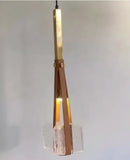 GobekUsa Clear White Resin Pendant Light: Height Adjustable for Bedroom, Dining Room, Kitchen.