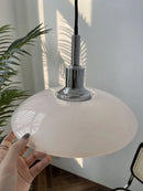 Danish Three-Layer Dish Glass Pendant Light