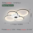 GobekUsa Living Room Ceiling Lamp Modern Minimalist Bedroom Lighting