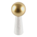 GobekUsa Golden Ball Marble Cone Metal Spherical Ornaments