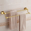 GobekUsa Gold Bathroom Hardware Set for Towels, Paper, Brushes, and More