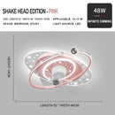 GobekUsa Ceiling Fan Light with 360° Rotation - Quiet & Stylish for Home Décor