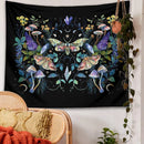GobekUsa Celestial Botanical Tapestry Wall Hanging - Starry Sky Dorm Decor