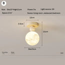 GobekUsa LED Ceiling Moon Wall Lamp Minimalist Bedroom Lighting Fixture
