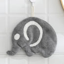GobekUsa Elephant Hippo Microfiber Children's Hand Towel