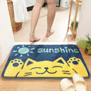 GobekUsa Cartoon Animal Bathroom Carpet - Non-slip Absorbent Soft Bath Rug
