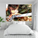 GobekUsa Attack On Titan Boho Tapestry: Aesthetic Room Decor for Teen Bedrooms