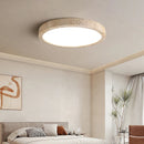 GobekUsa Ellipse Stone LED Ceiling Light Natural Travertine Lamp Plafon