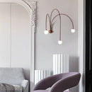 GobekUsa Branch Glass Iron Wall Lamps: Modern Living Room Bedroom Lighting Sconce