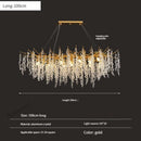 GobekUsa Gold Crystal Grapes Chandelier for Dining Living Room Bedroom