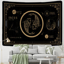 GobekUsa Constellation Tarot Tapestry Wall Hanging for Home Décor vibes and Witchy Aesthetics