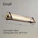 GobekUsa Amber LED Pendant Lamp Modern Glass Dining Table Kitchen Fixture