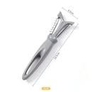 GobekUsa 3-in-1 Stainless Steel Vegetable Peeler Zester with Plastic Handle