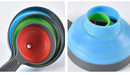 GobekUsa Kitchen Funnel Set: Wide/Narrow Mouth, Folding, Three-Piece for Jam, Oil Drain & More