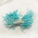 GobekUsa Blue Flower Stamen Berries Bundle for DIY Wedding Cake Decor