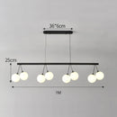 GobekUsa Glass Art Chandelier for Living Room, Children's Room, Bedroom, Dining Room