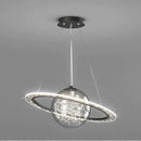 GobekUsa LED Acrylic Planet Pendant Light: Children Room Star Chandeliers for Living Room Bedroom