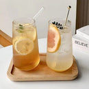 GobekUsa Glass Coffee Cup Set 500ml - Retro Transparent Tea Drink Mug - Drinkware Collection