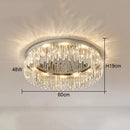 GobekUsa Crystal Ceiling Lamp: Modern Minimalist Light Luxury for Home Indoor Lighting