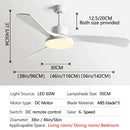 GobekUsa 56 Inch 3-Leaf Fan Light with Remote Control for Modern Restaurant Settings