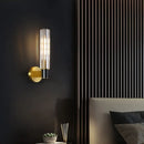 GobekUsa Luxe Copper Wall Lamp for Bedside, Corridor, Reading Room, TV Background