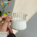 GobekUsa Bear Glass Cups: Cute Heat-resistant 320ml Latte Cups for Coffee.