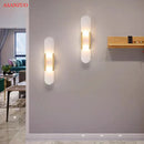 GobekUsa Jade Stone Wall Sconce Light Fixtures for Bedroom Living Room Hotel Decor