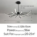 GobekUsa LED Chandeliers for Modern Living Room Bedroom Study Kitchen Lighting