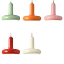 Nordic Cream Mushroom Pendant Light in Painted Aluminum
