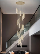GobekUsa Crystal Chandelier: Modern Luxury Pendant Lighting for Home Decor