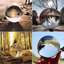GobekUsa Glass Crystal Ball 4cm Mirrored Photography Prop Fengshui Home Decor