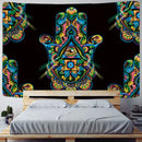 GobekUsa Lucky Hand Mandala Tapestry Wall Hanging Boho Decor