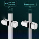 GobekUsa Adjustable ABS Plastic Shower Slide Rail Holder Bracket