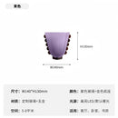 GobekUsa Cream Glass Wall Lamp LED Sconces for Living Room & Bedroom