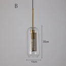 GobekUsa Glass Ball Pendant Light: Modern Hanging Lamp for Kitchen, Dining, Living Room