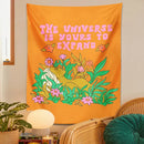 GobekUsa Abstract Landscape Flower Tapestry Wall Hanging for Home and Dorm Room Decor