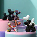 GobekUsa Balloon Dog Sculpture Modern Decor Black White Pink Room Figurines
