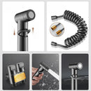 GobekUsa High Pressure Handheld Bidet Sprayer Set for Bathroom Hygiene and Cleaning